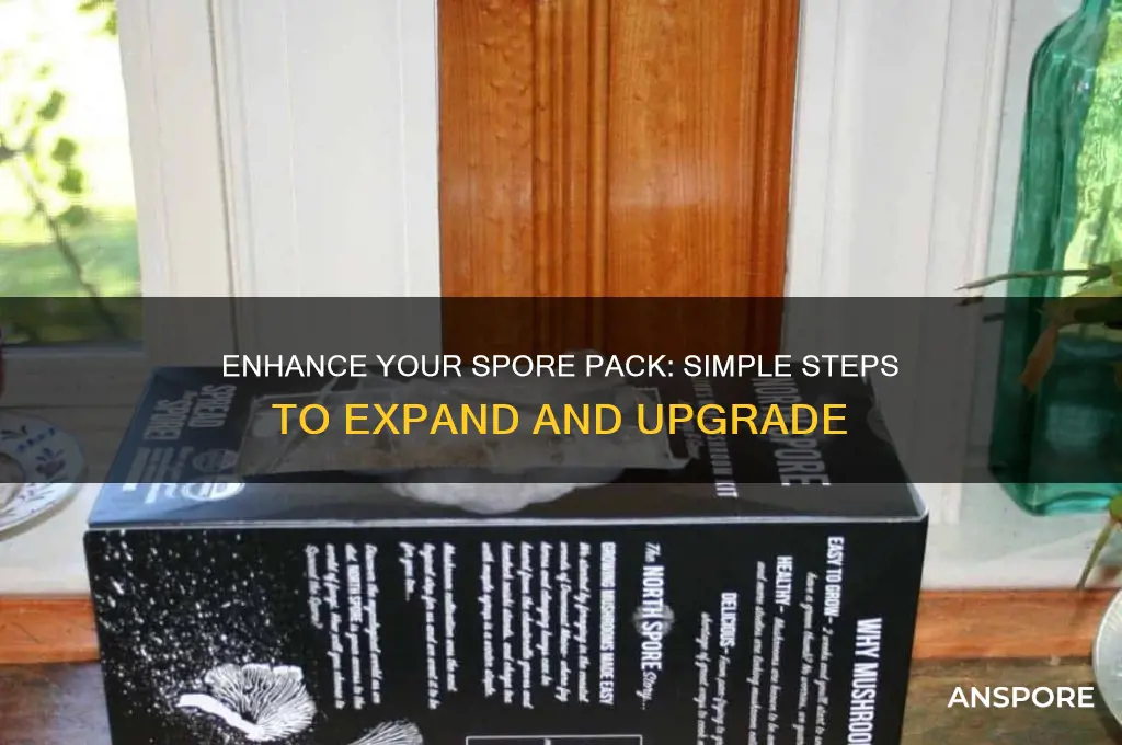 how to add to your pack spore