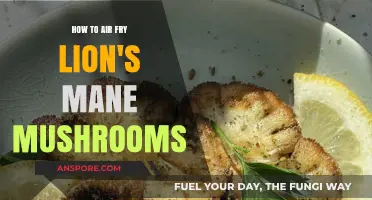 Air-Frying Lion's Mane Mushrooms: A Tasty, Healthy Treat