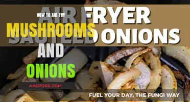 Air-Frying Mushrooms and Onions: Quick and Easy!