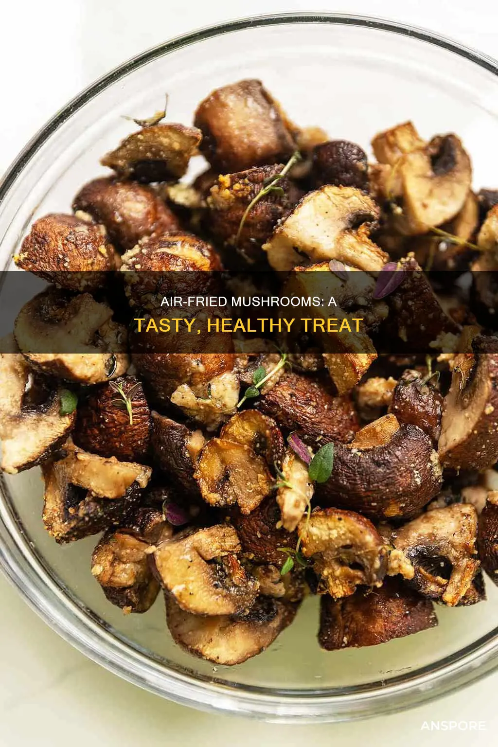 how to air fry mushrooms