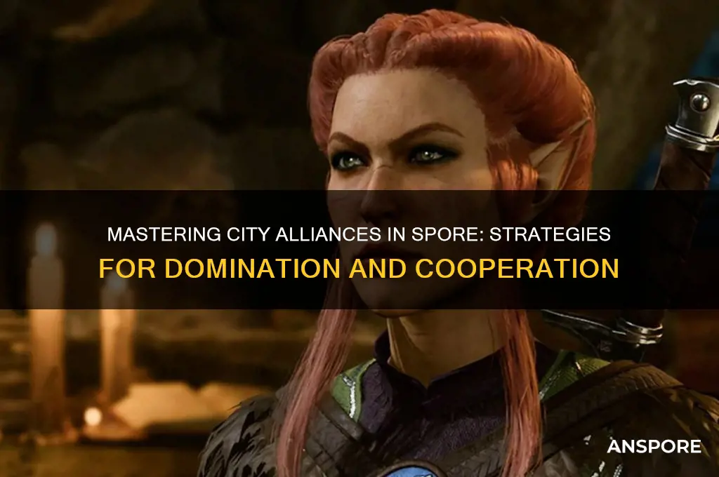 how to ally cities in spore