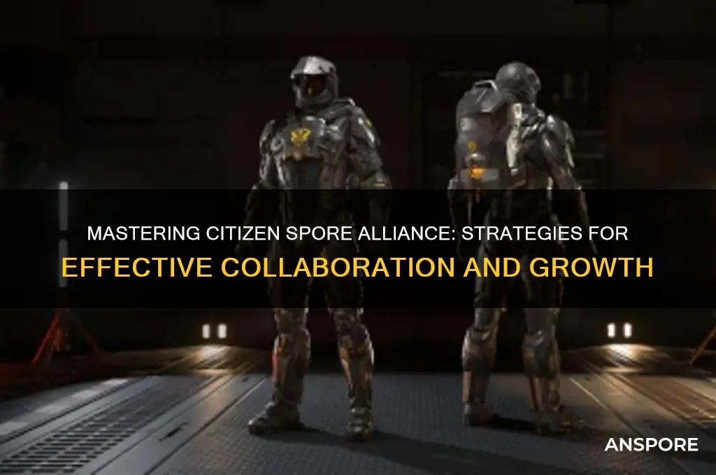 how to ally citizen spore