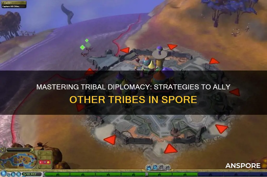 how to ally other tribes in spore