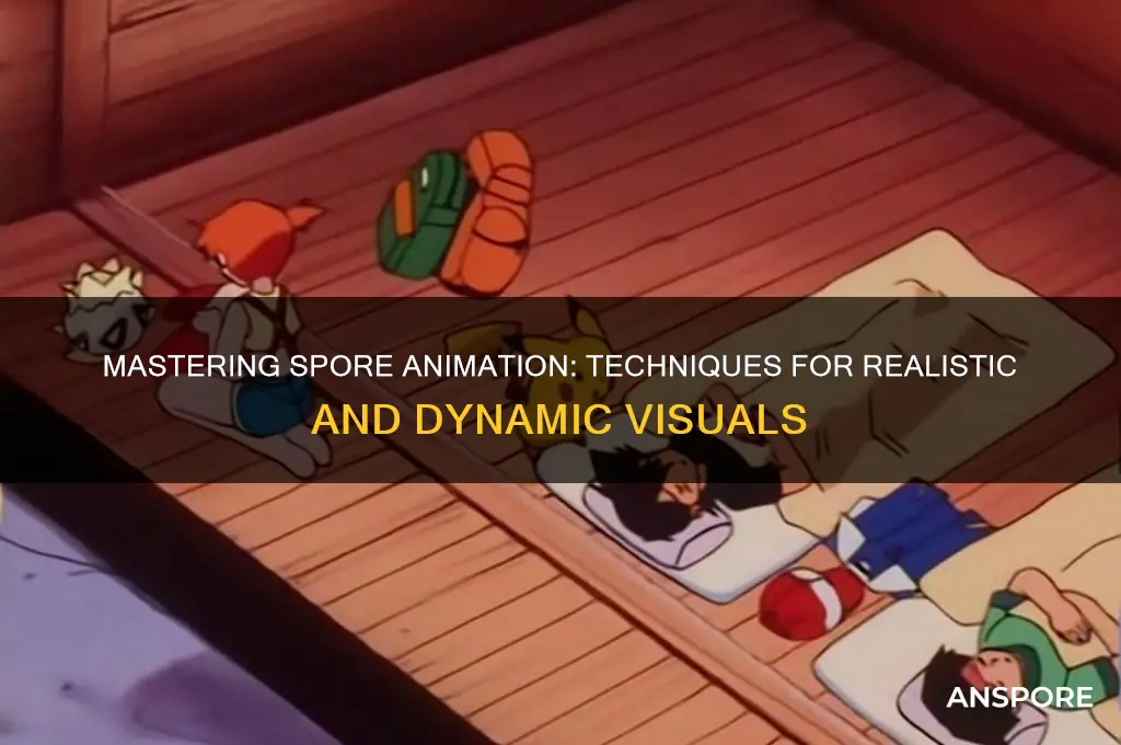 how to animate spores