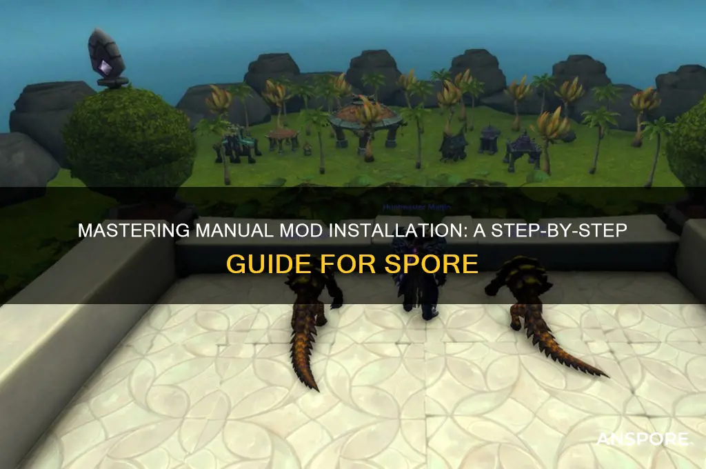how to apply mods manually spore