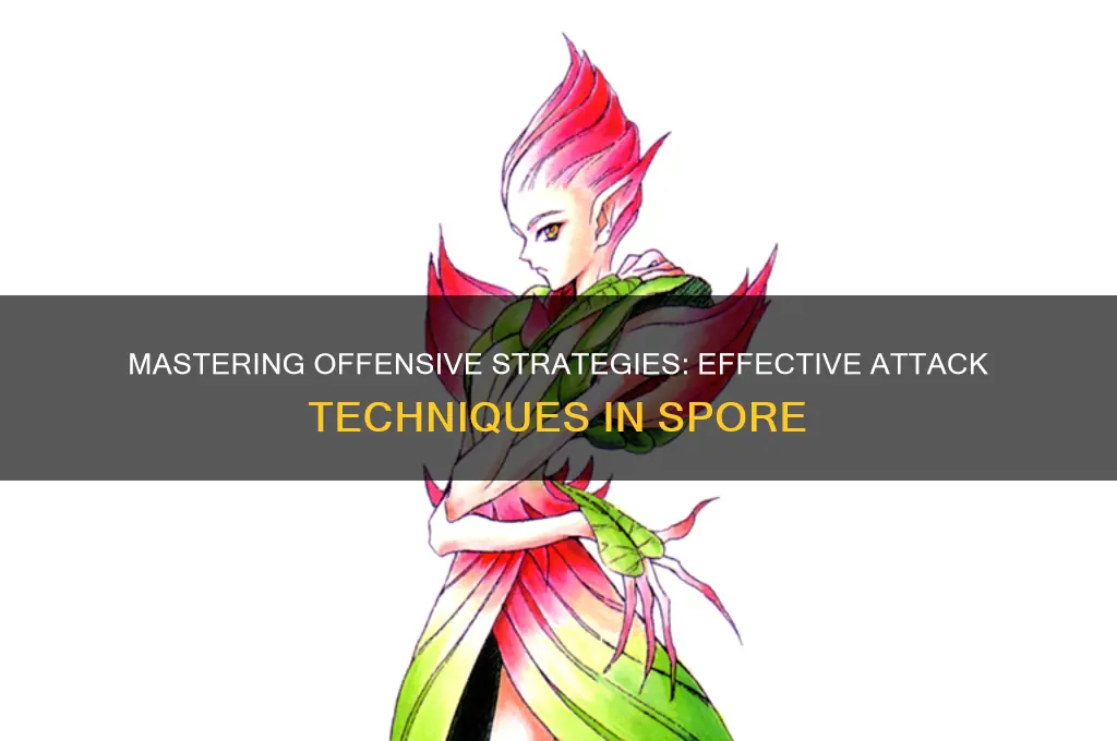 how to attack in spore