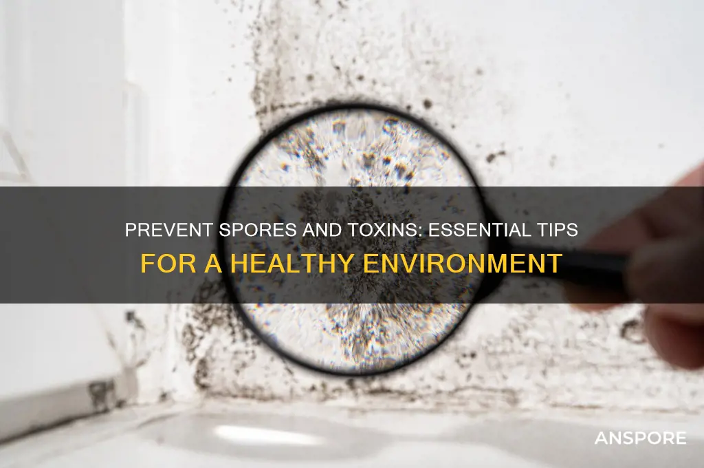 how to avoid spores and toxins