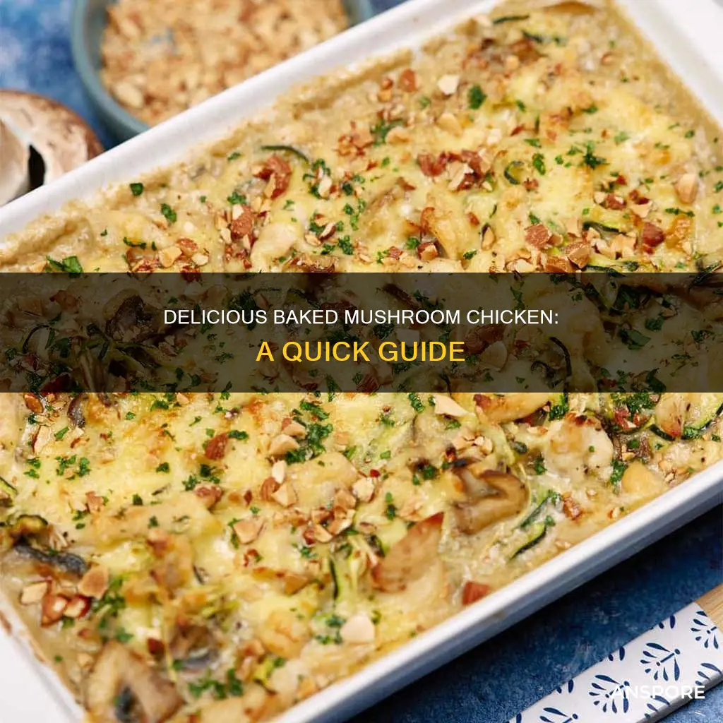 how to back mushroom chicken