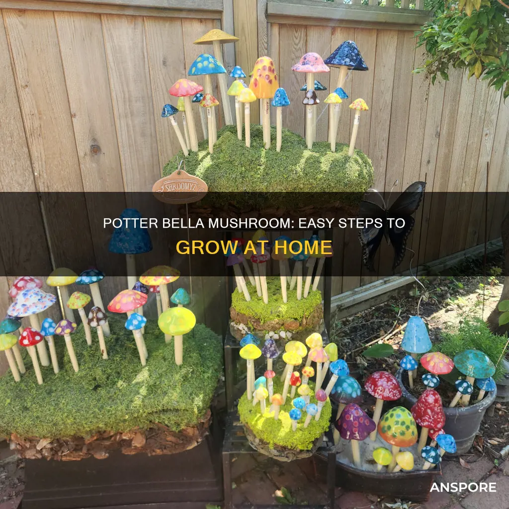 how to back potter bella mushroom