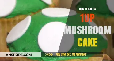 Creating a Magical 1-Up Mushroom Cake
