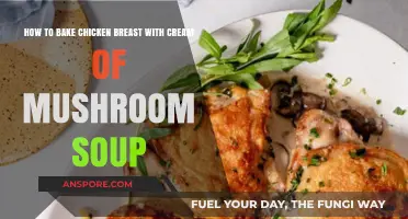 Creamy Mushroom Chicken: Easy Baked Breast Recipe with Soup