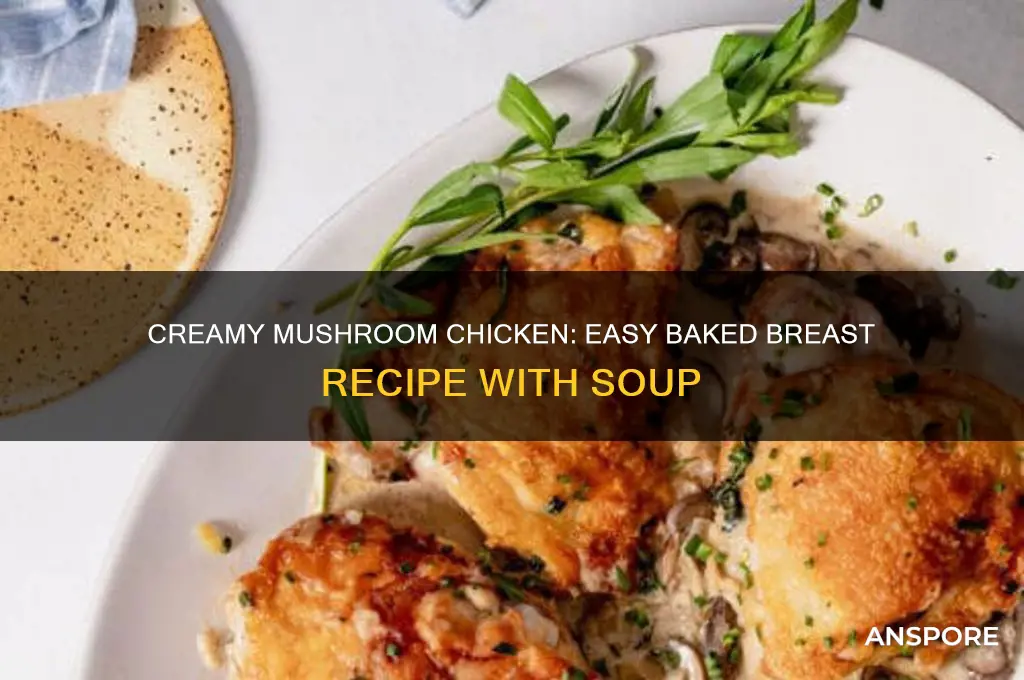 how to bake chicken breast with cream of mushroom soup