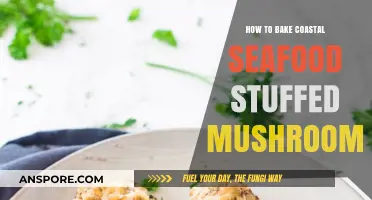 Delicious Coastal Seafood-Stuffed Mushrooms: A Tasty Treat