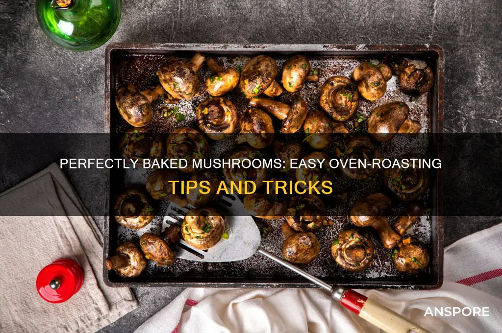 how to bake mushrooms in the oven