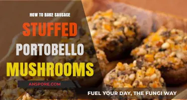 Delicious Sausage-Stuffed Portobello Mushrooms: Easy Baking Recipe Guide