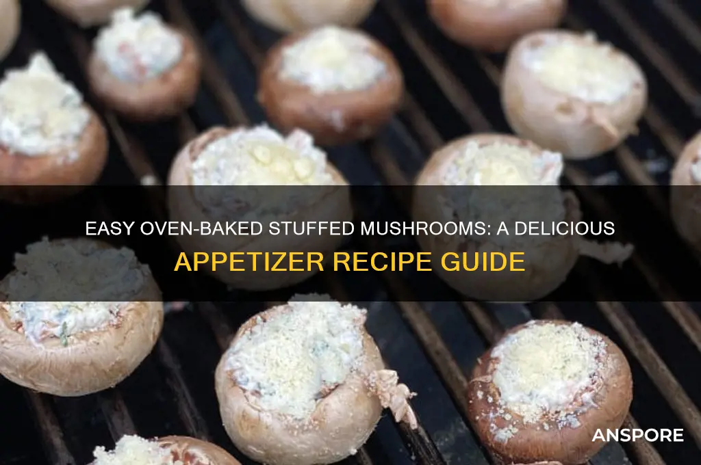 how to bake stuffed mushrooms in the oven