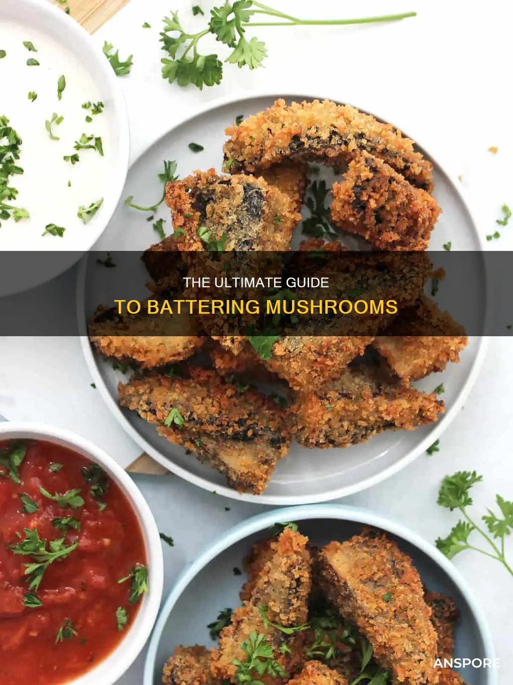 how to batter mushrooms