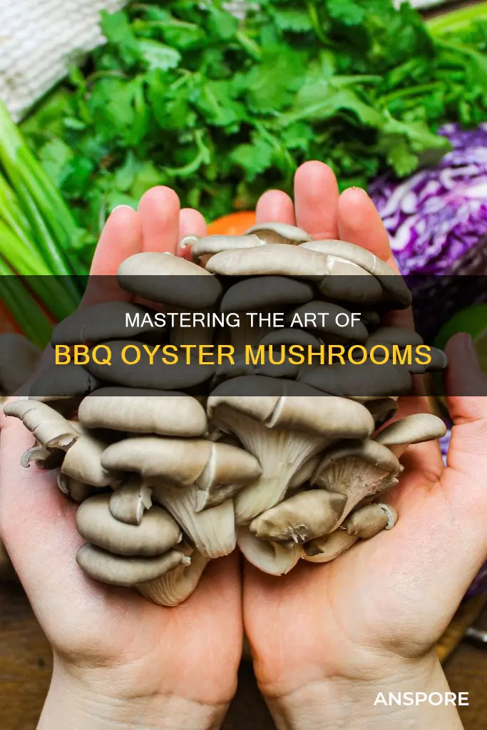 how to bbq oyster mushrooms