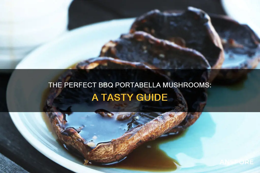 how to bbq portabella mushrooms
