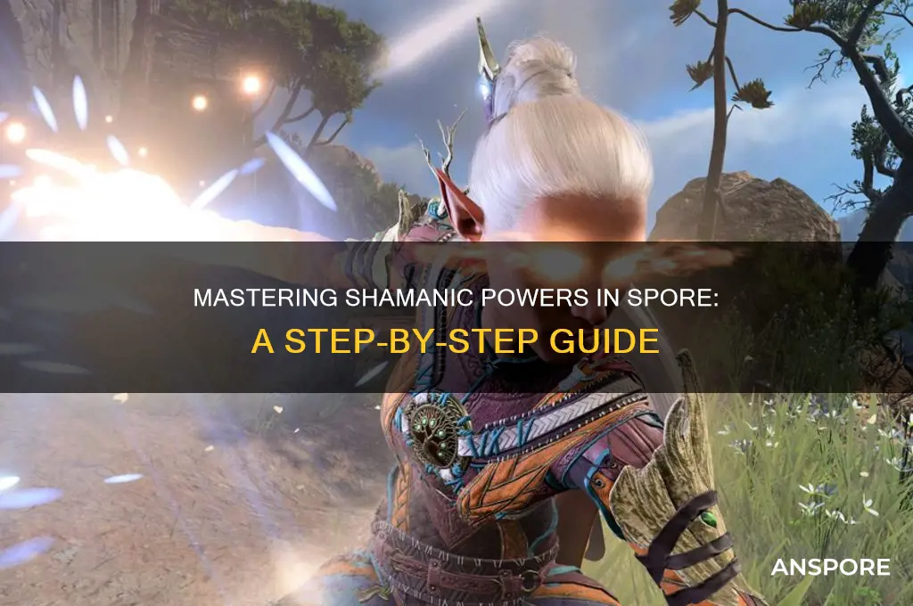 how to be a shaman in spore