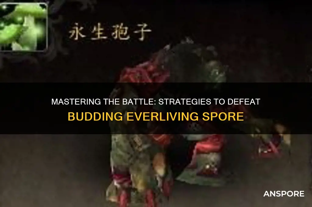 how to beat budding everliving spore
