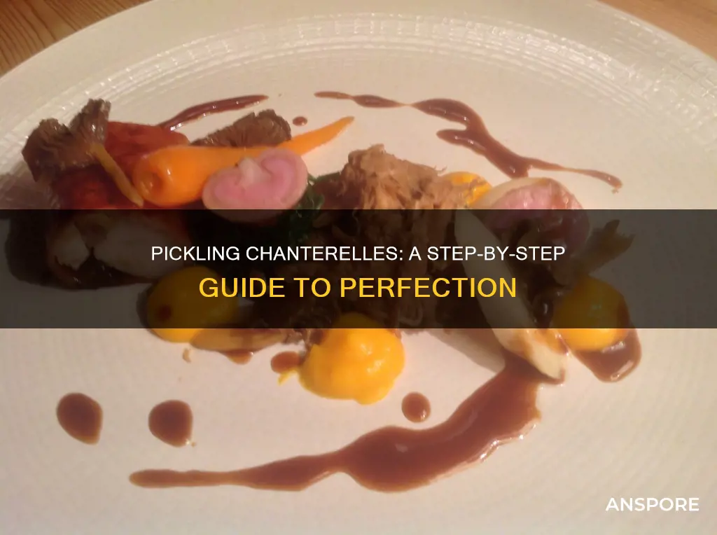 how to best pickled chanterelle mushrooms