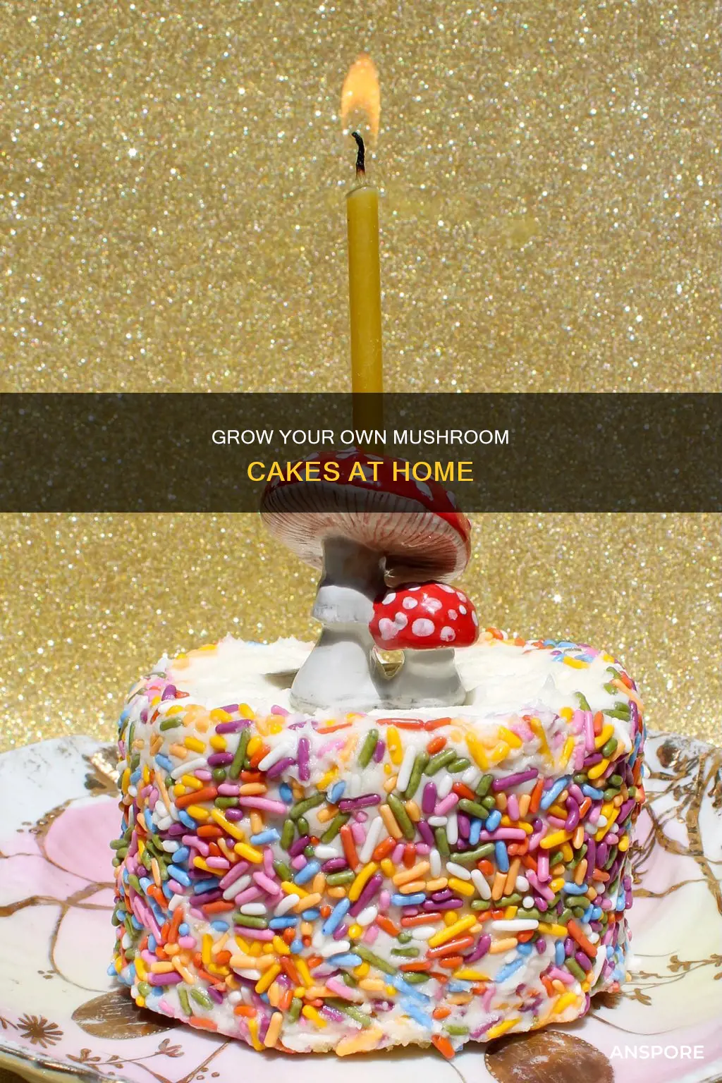 how to birth mushroom cakes