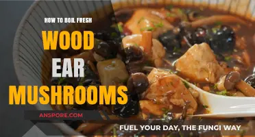 Cooking Wood Ear Mushrooms: A Simple Boiling Guide