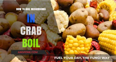 Boiling Mushrooms: Crab Boil Style