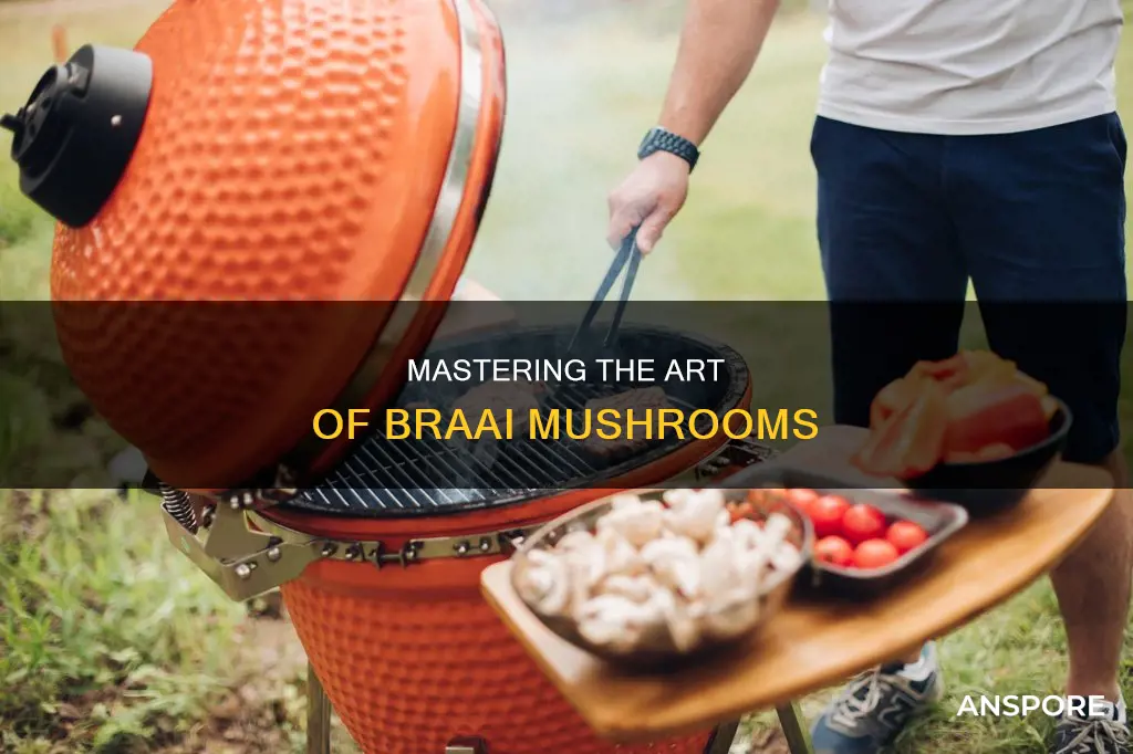 how to braai mushrooms