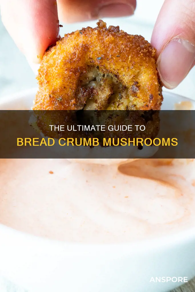 how to bread crumb mushrooms