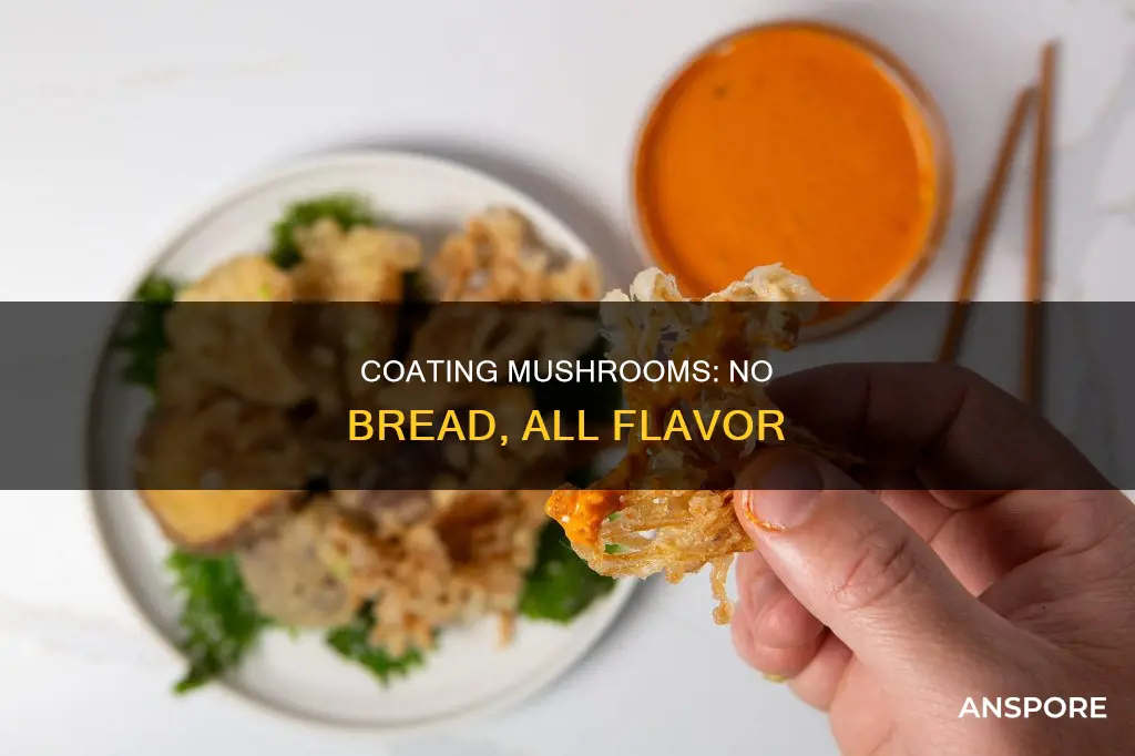 how to bread mushrooms withiur breading