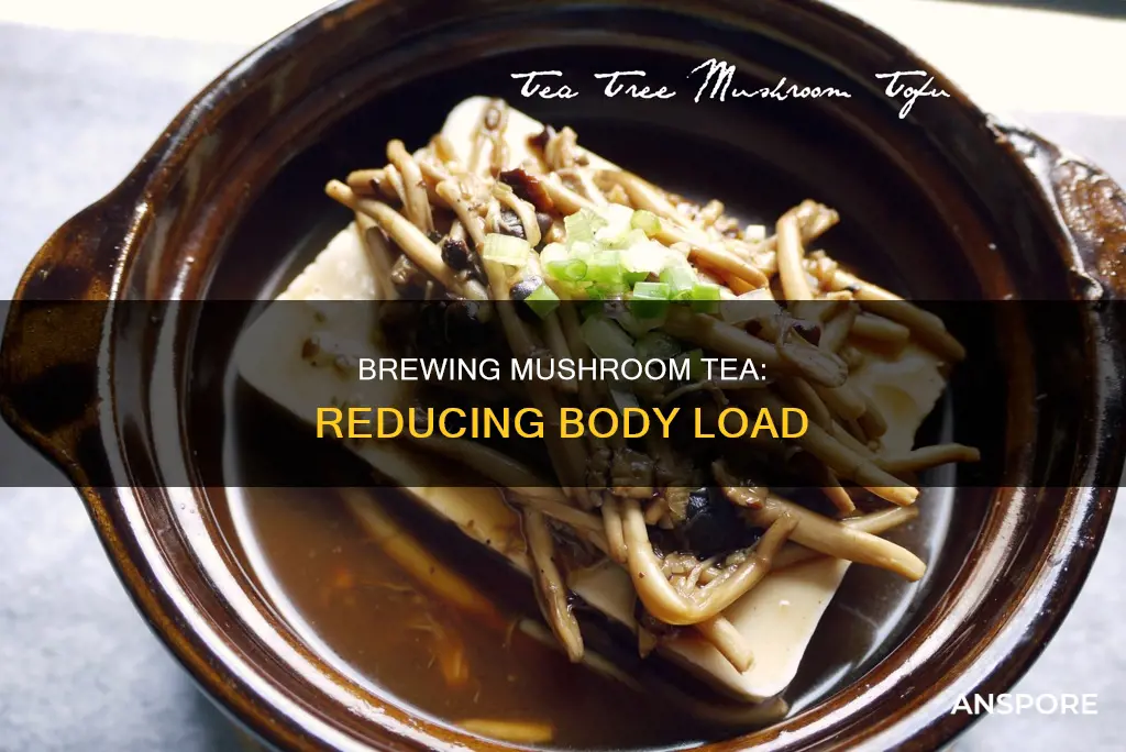 how to brew mushroom tea to minimize body load
