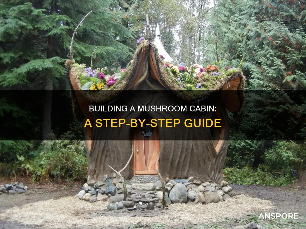how to build a cabin mushroom