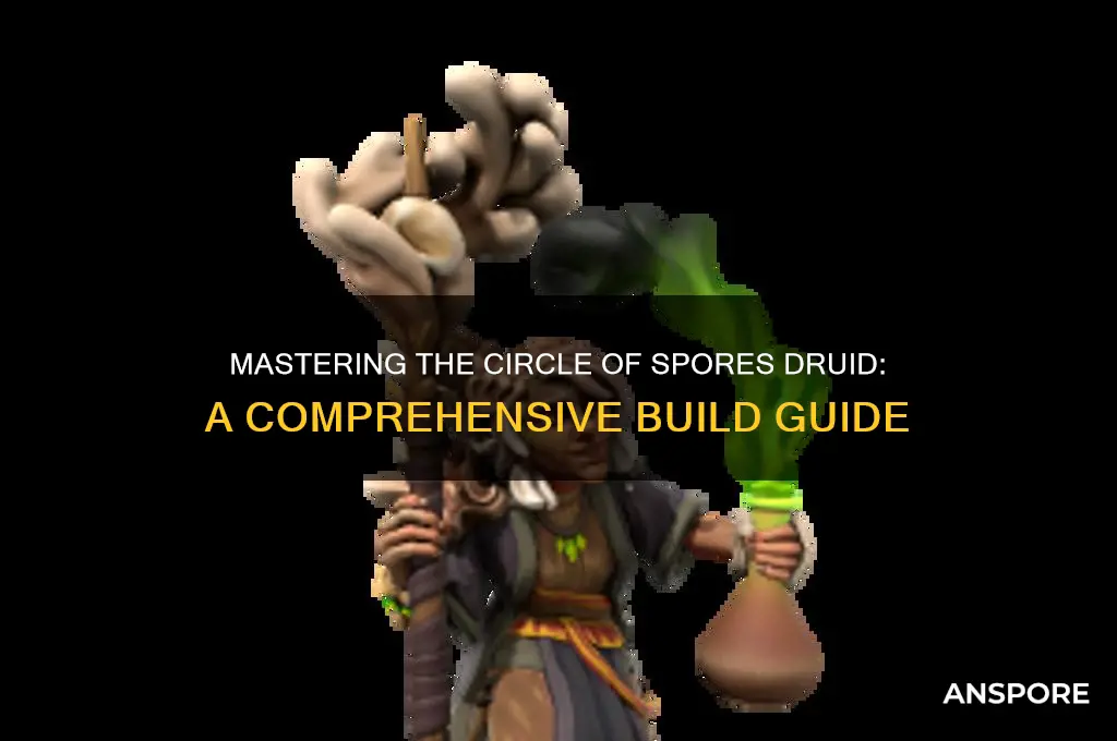 how to build a circle of spores druid