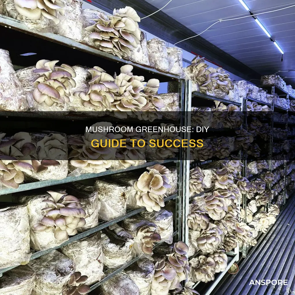 how to build a mushroom greenhouse