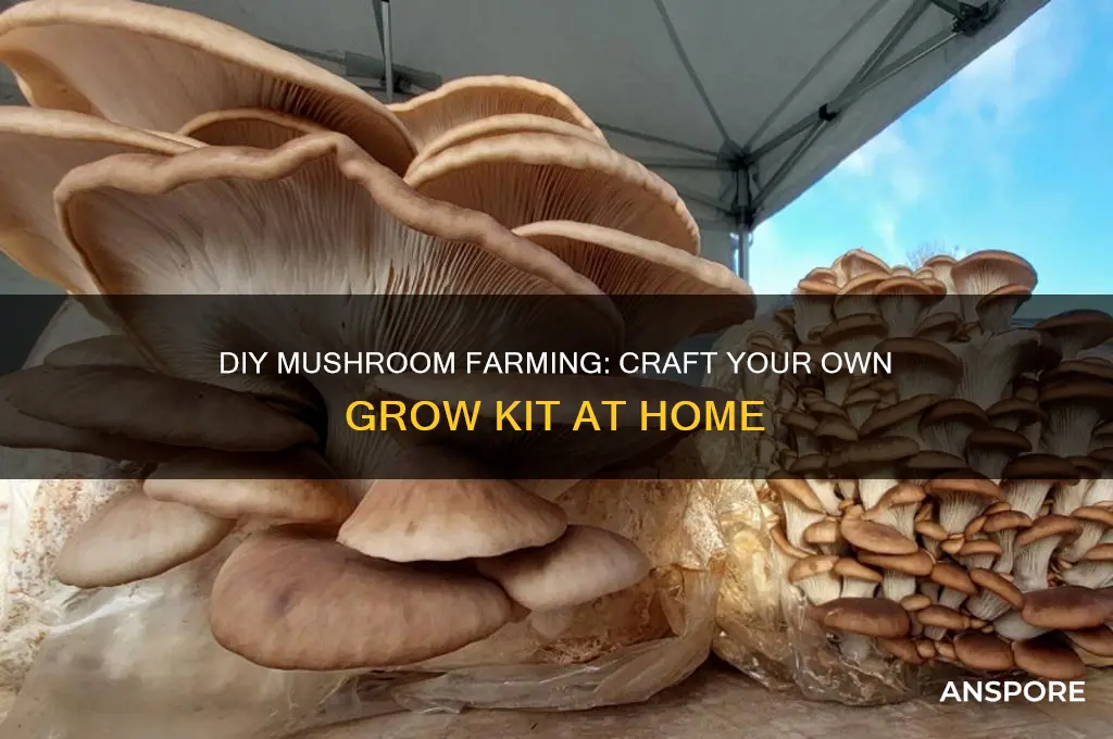 how to build a mushroom grow kit