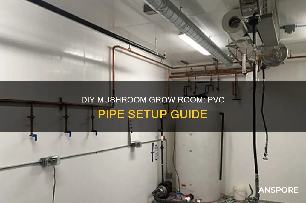 how to build a mushroom grow room pvc pipe