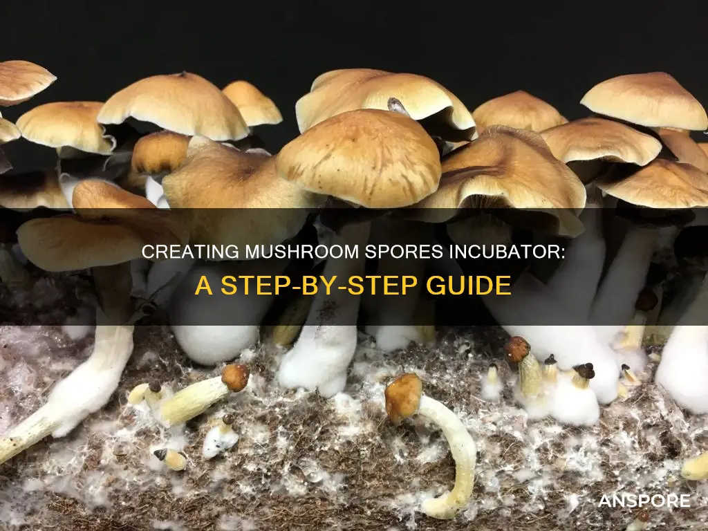 how to build an incubator for mushroom spores