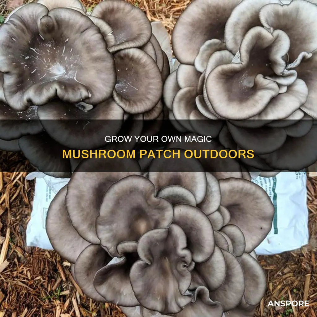 how to build an outdoor psilocybe mushroom pach