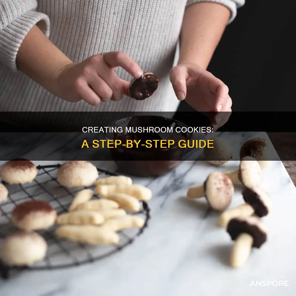 how to build mushroom cookie