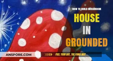Creating a Mushroom House in Grounded