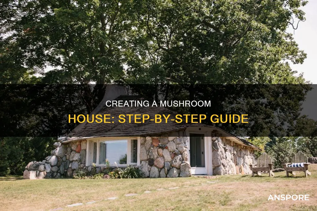 how to build mushroom house