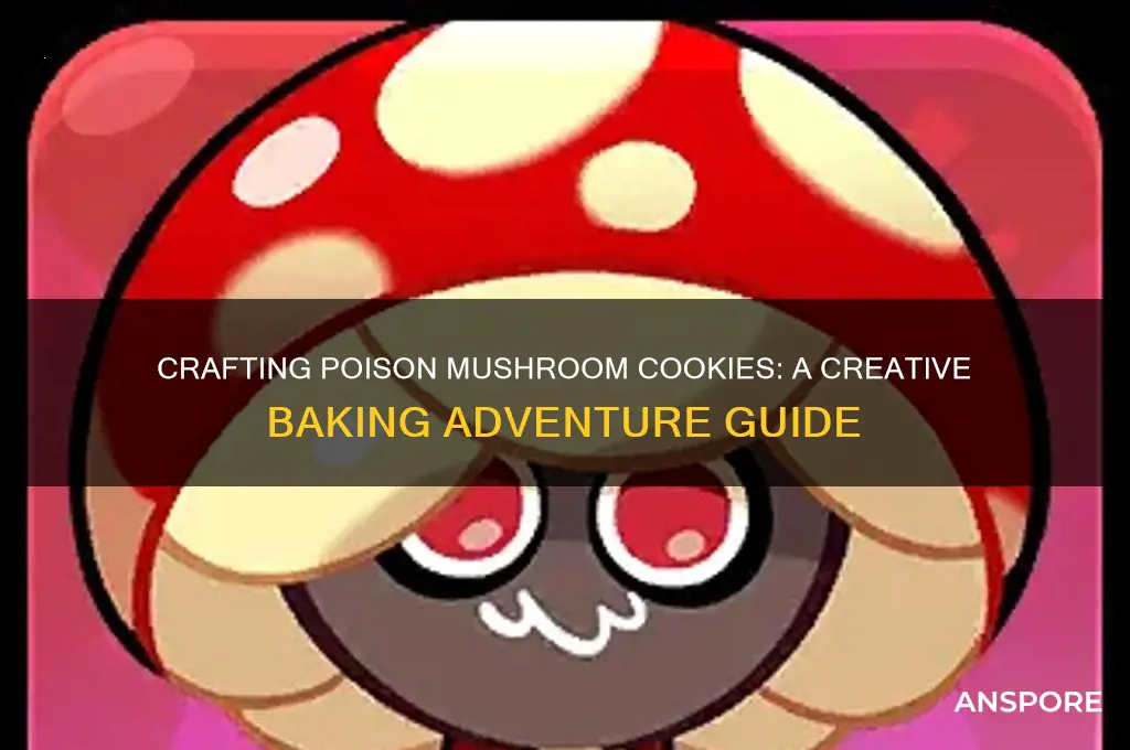 how to build poison mushroom cookie