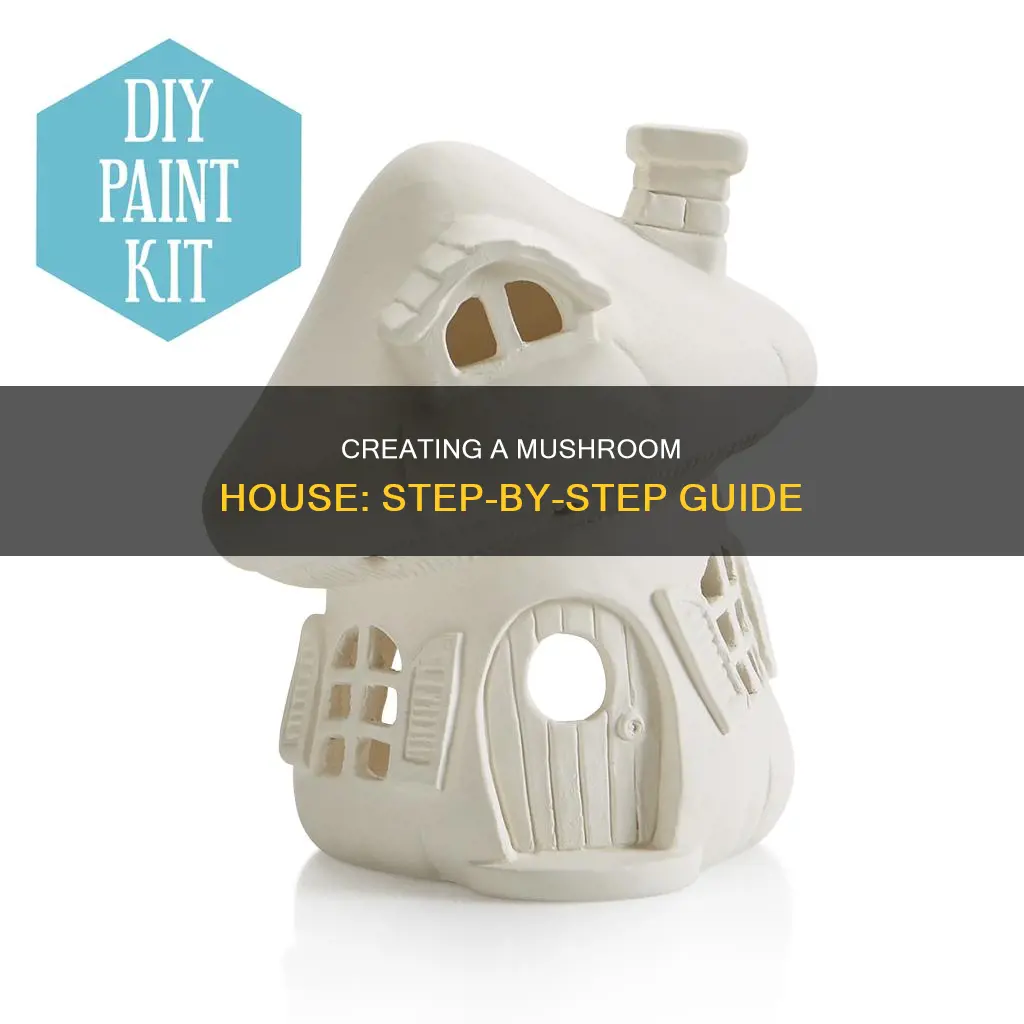 how to build step by step mushroom house