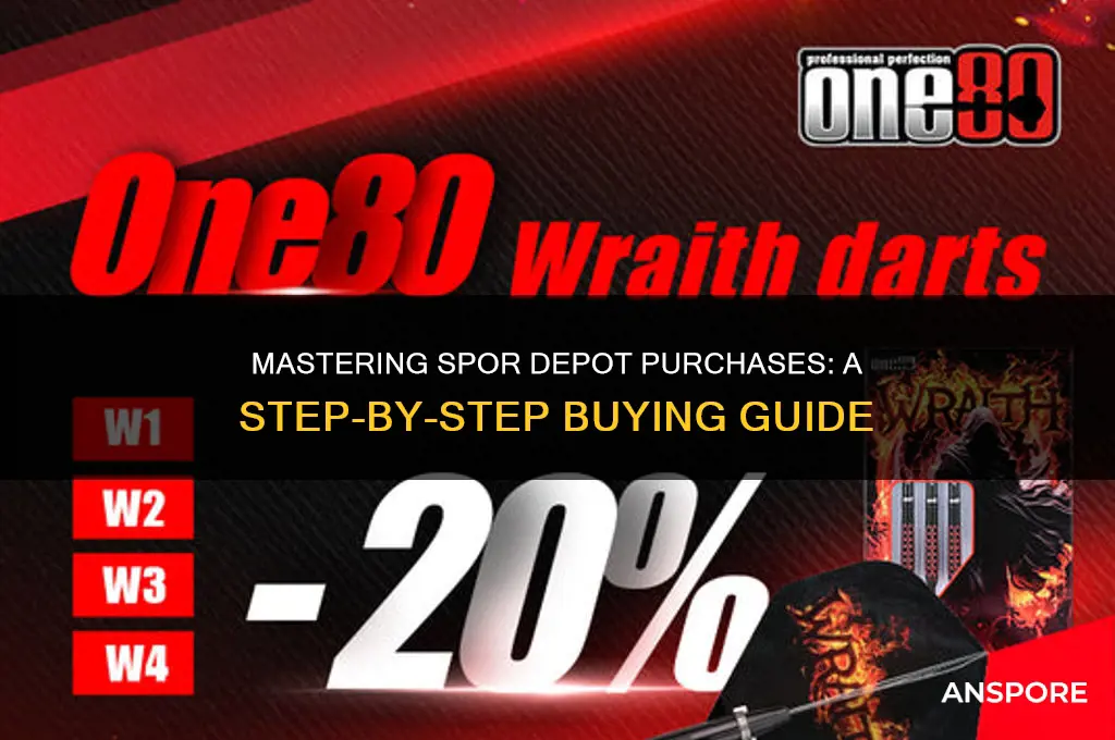 how to buy off of spor depot