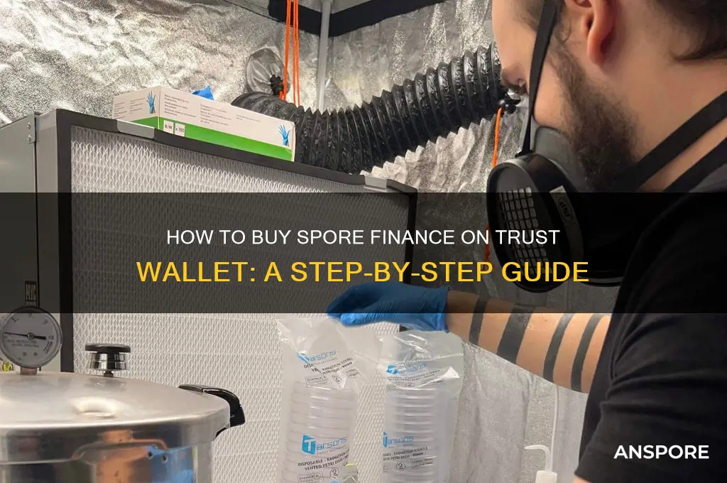 how to buy spore finance on trust wallet