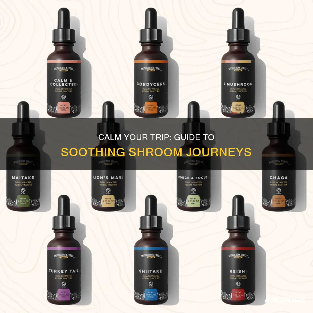 how to calm a mushroom trip