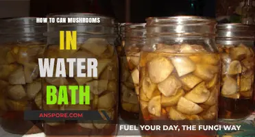 Canning Mushrooms in a Water Bath: A Step-by-Step Guide