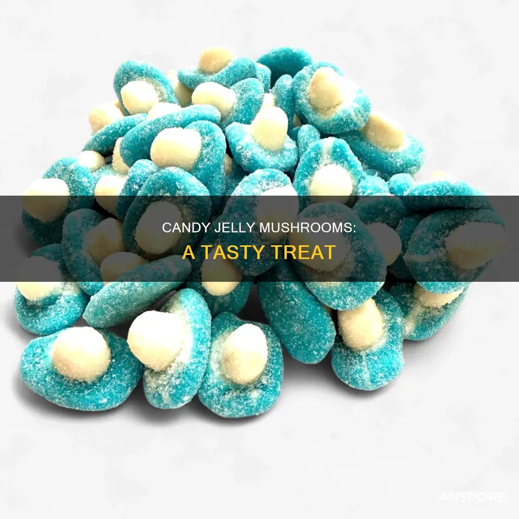 how to candy jelly mushrooms